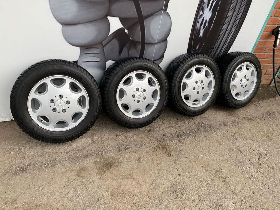 Диски с резиной на Мерседес