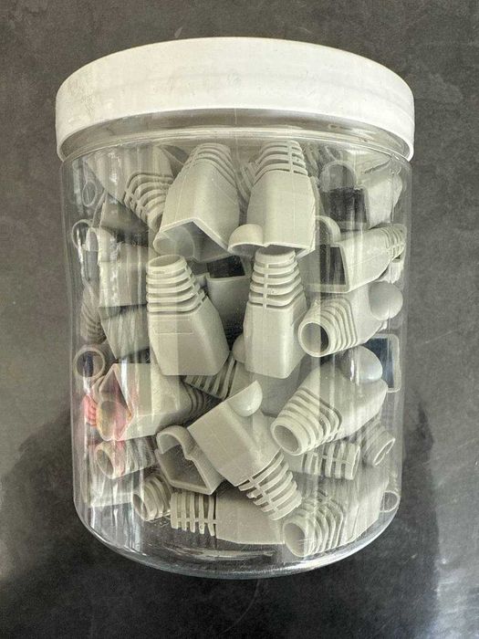 RJ-45 konnektori uchun izolyatsion qopqoq, 100 dona