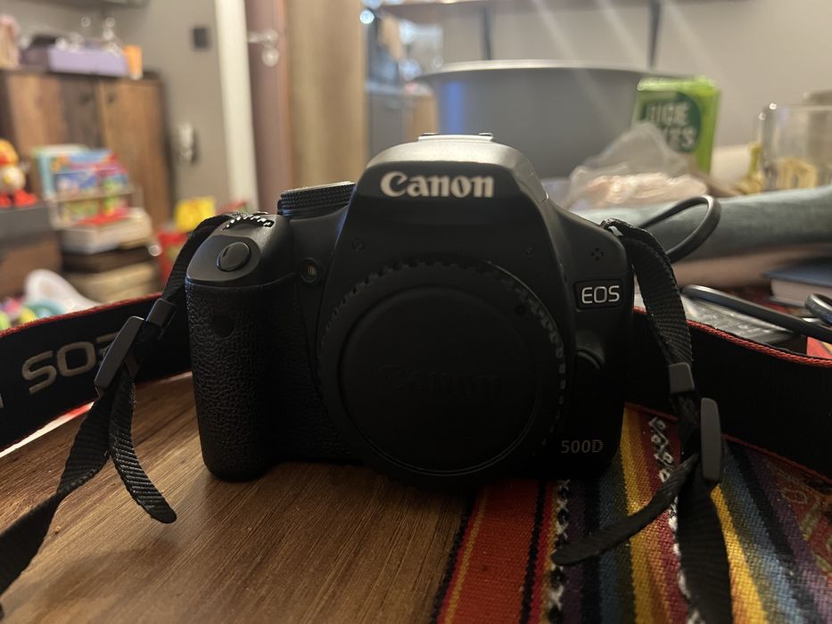 Фотоапарат Canon 500D + 2 обектива