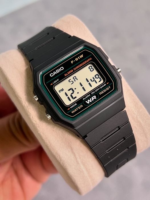 Casio Vintage F-91W - Легендарный, Оригинал, 1 год гарантия