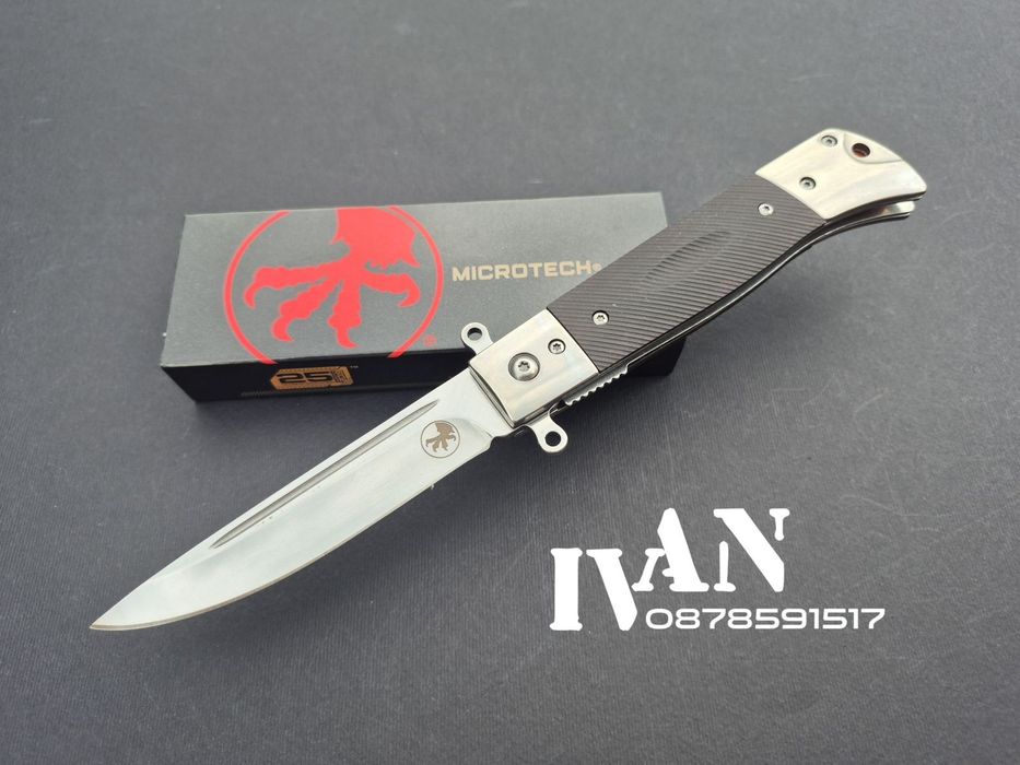 Сгъваем полуавтоматичен нож Microtech