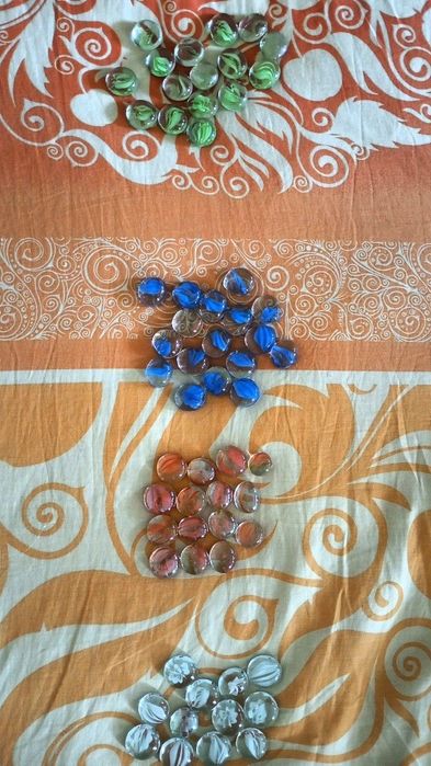 Стеклянные камушки декоративные