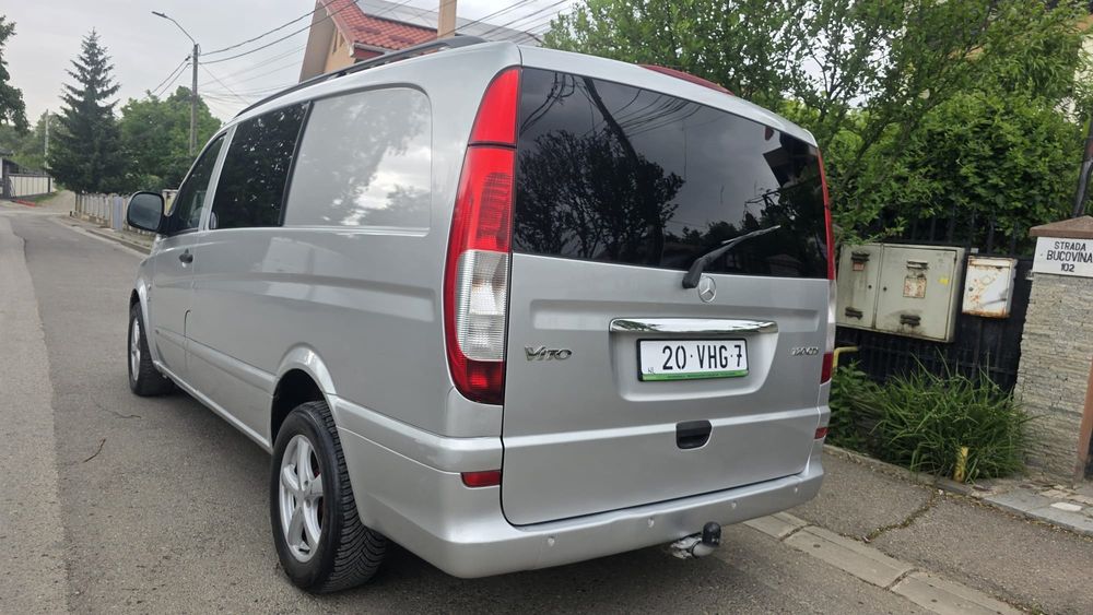 Mercedes Benz Vito 120 V6 * 3.0 CDI * An 2008 * Cutie Automata * Autoutilitara N1 * Dublu cabina 5 Locuri