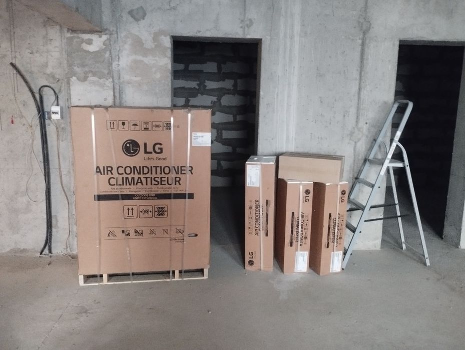 Установка кондиционеров