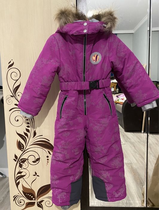 Комбинезон зимний теплая 110-116