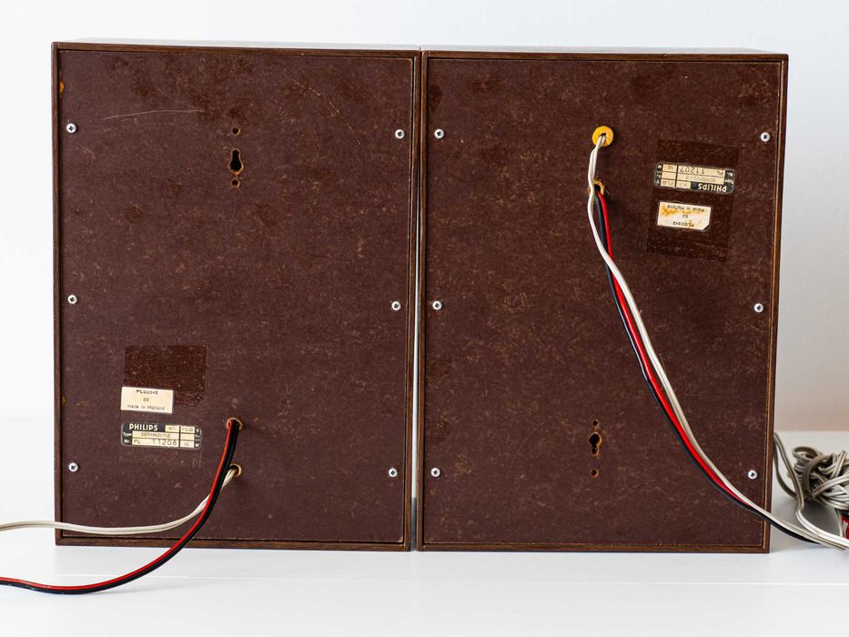 Pickup vintage HIFIVOX CC 191 H (cu amplificare proprie), Boxe PHILIPS 22RH421/11Z, 4ohm, 10 W