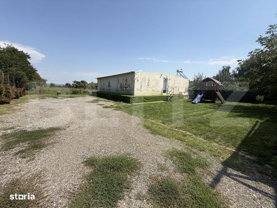 Teren intravilan 444 mp cu constructie mobila – Ulmi, langa Targovis