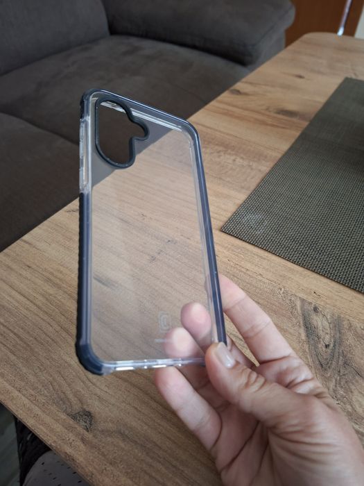 Усилен кейс за Самсунг а56 с подарък нов черен матов