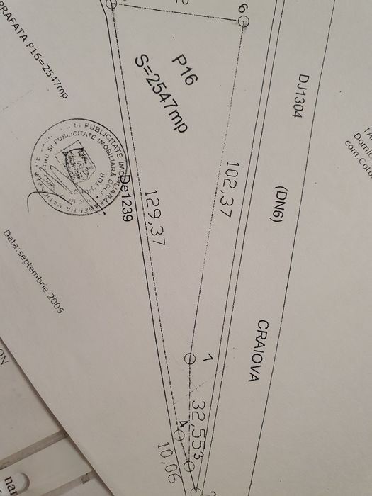 teren cotofeni din fata deschidere directa la DE