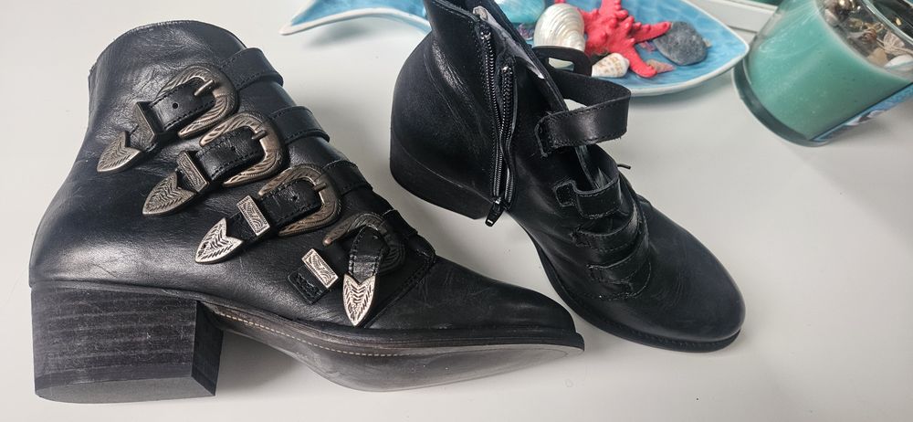 Ghete piele naturala