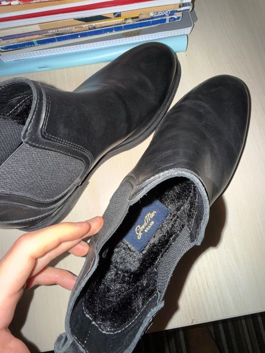 Ghete Chelsea negre – GotiMan Shoes – 100% originale