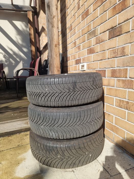 Vand 4 jante tabla + cauciucuri all-season 205 55 r16 5x112