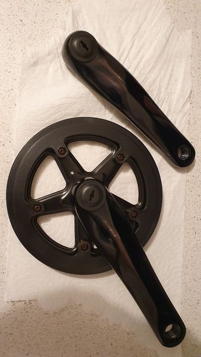 Pinion și manetă RevoShift 7 viteze + brat pedalier 152mm