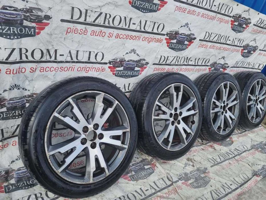 Jante aliaj 9674272577 R18 5x108 cu anvelope vara Peugeot Citroen