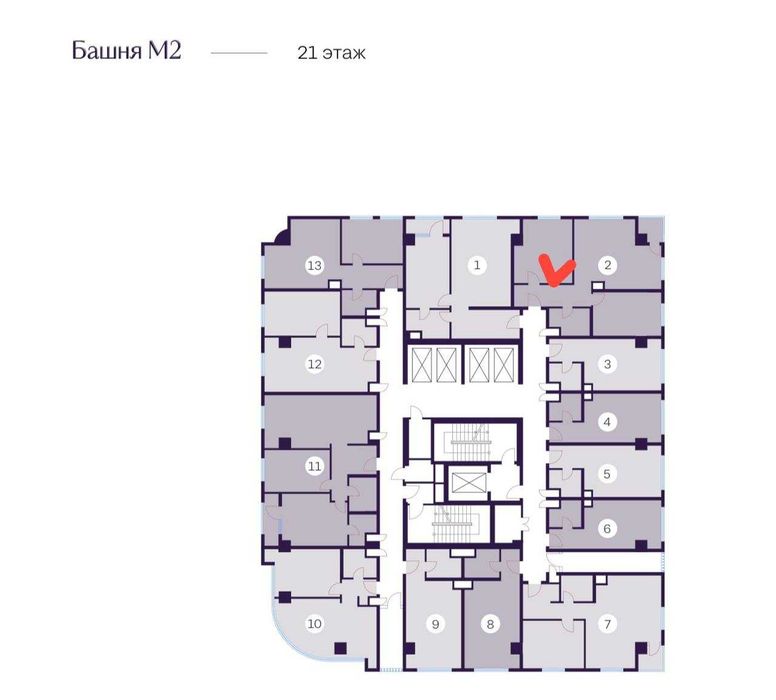 Modera Towers 21 этаж по 2884 у.е. | 207000 у.е. | 71.79m2