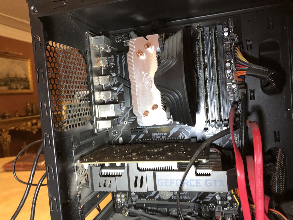 Игровой компьютер комплект i7-8700/GTX1650/ddr4 32gb