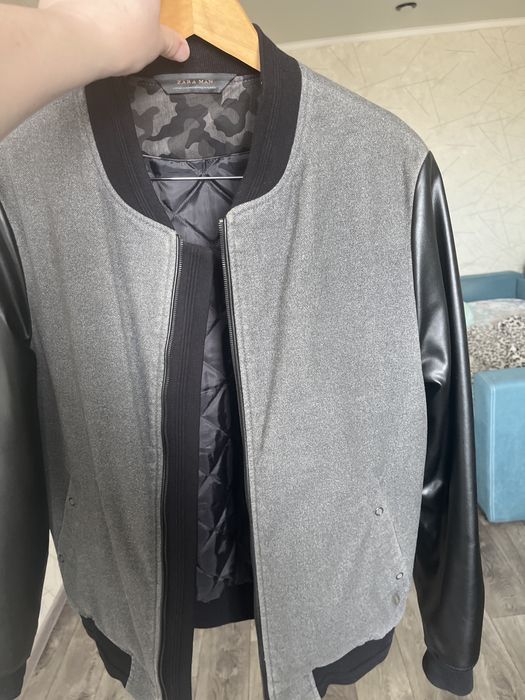 Куртка ZARA мужская оригинал, как новая одевалась 2 раза