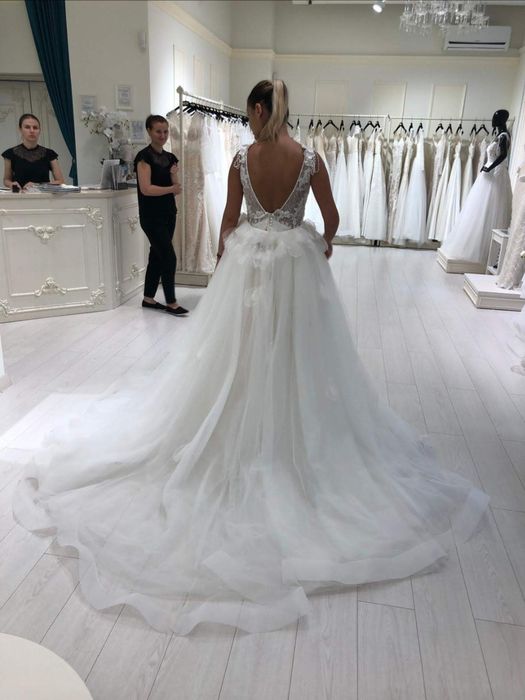 Rochie mireasa  Maya Fashion si 2 voaluri cadou !