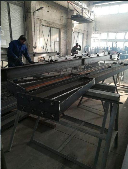 Stoc structura hala metalica noua completa garaj ferme metalice