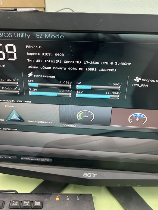 Материнская плата-i7-2600