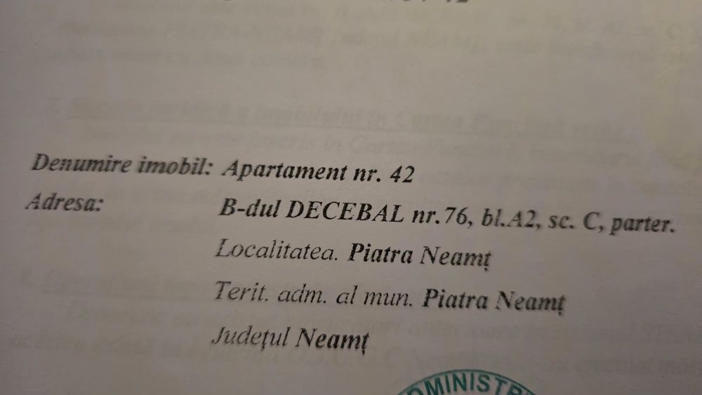 Apartament  2 camere