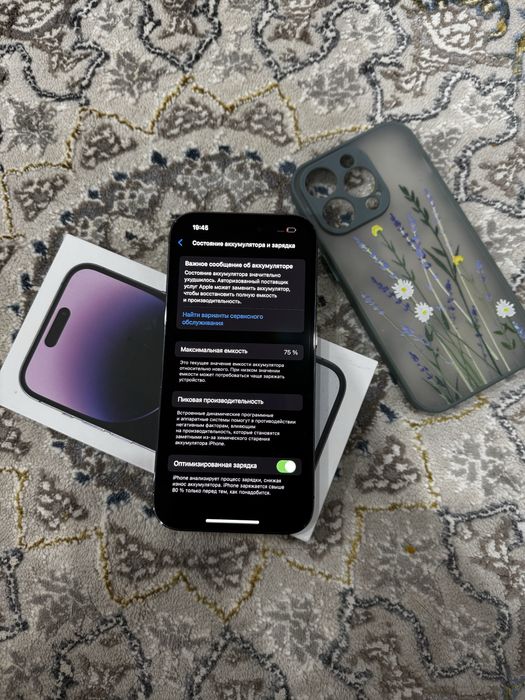 Iphone 14 pro 256gb 75% идеал
