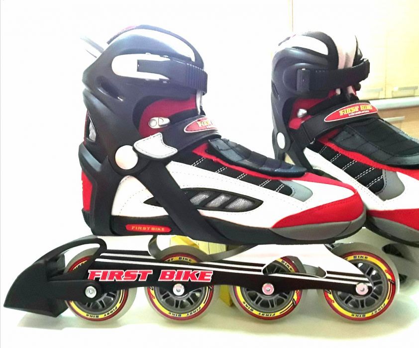 ROLE FIRST Premium cu sina din ALUMINIU si roti SILICON 41,42,43 - NOI