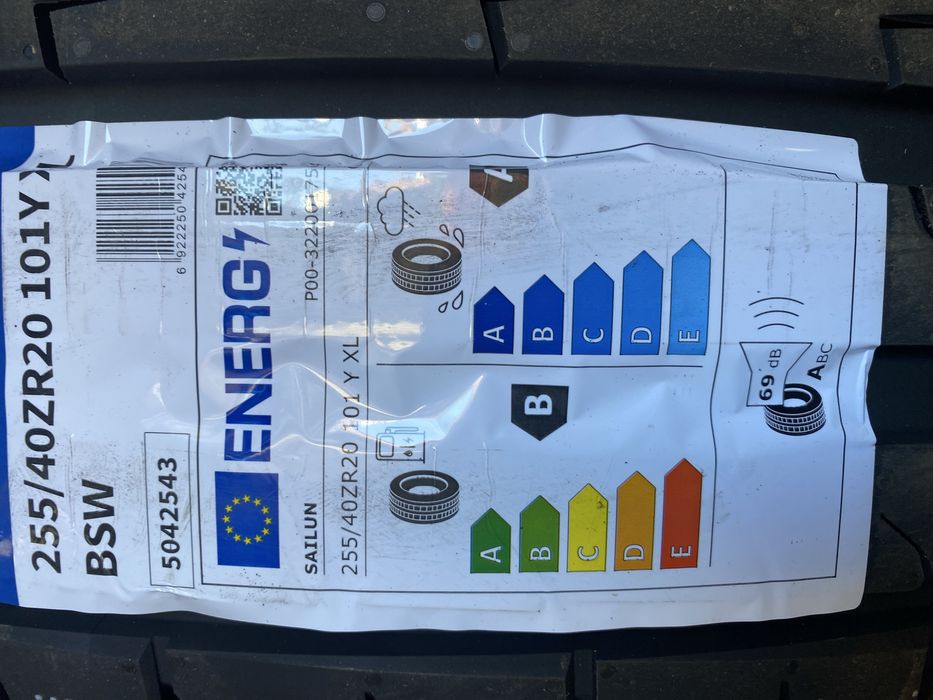 Летни гуми 255/40/20