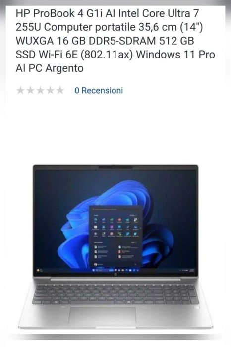 Laptop HP ProBook 4 G1i AI, Intel Core Ultra 7 255U
