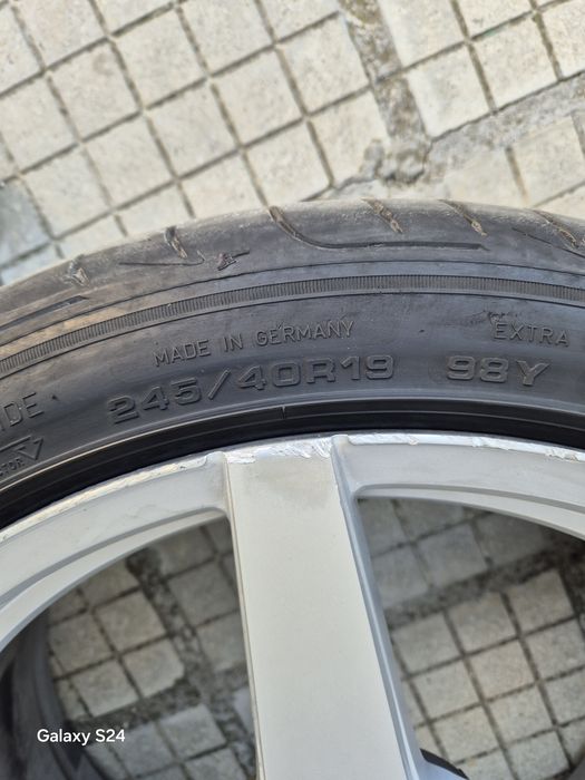 Джанти с гуми  за БМВ  19" 5х120 спорт пакет