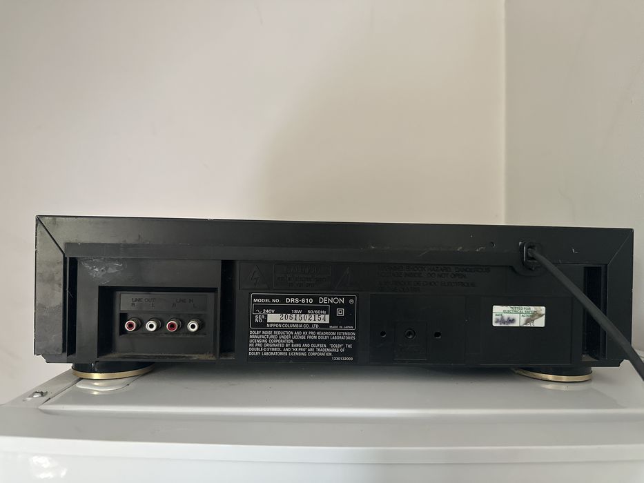 DENON Vintage Hi-Fi Japan — DRS-610 Cassette Deck + DCD-635 CD Player