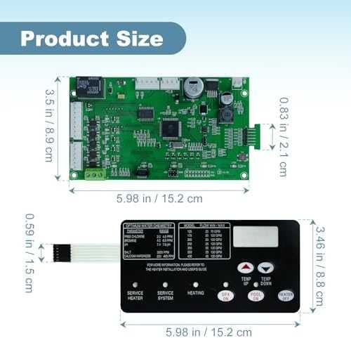 Комплект платка мембрана за Pentair Mastertemp Max-E-Therm нагревател