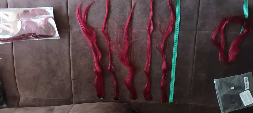 Vand extensii de par roscate