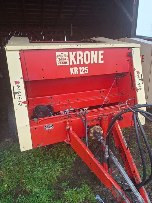 Presă balotiera rotundă Plasă+Ață/krone/Metal fach