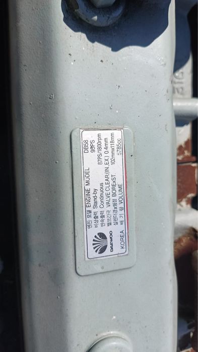 Двигатель на колесный эксковатор 210 Досан