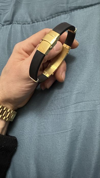 Мъжка гривна от медицинско злато