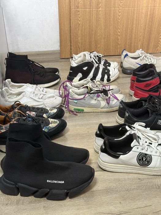 Продавам мъжки обувки 43 номер на Balenciaga,off white,Nike,Valentino