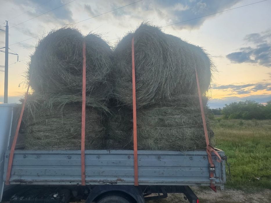 Сено в рулонах  разнотравье