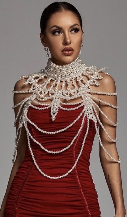 Реквизит для фотосессии  накидка из бисера бусин жилетка ожирелье