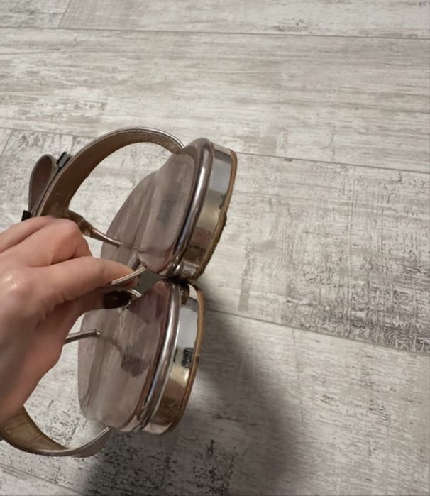 Flip flops roz cu funda Guess