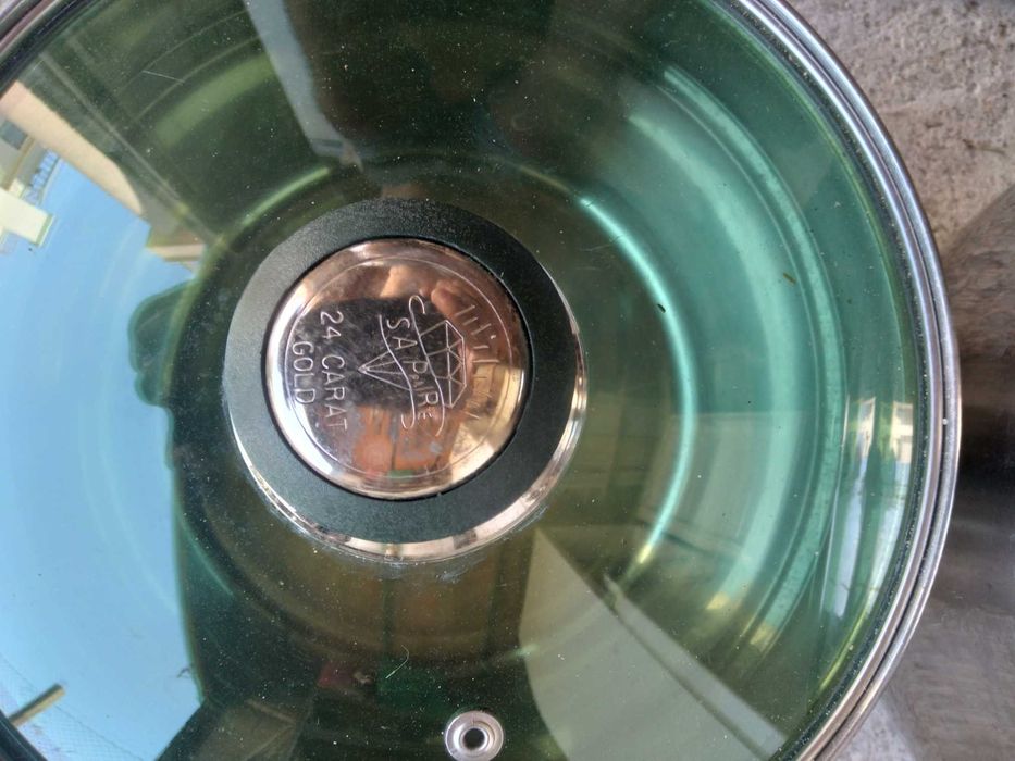 Немски  тенджери алпака със стъклени капаци