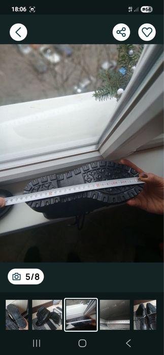 Vând ghete NOI din piele naturala marime 38