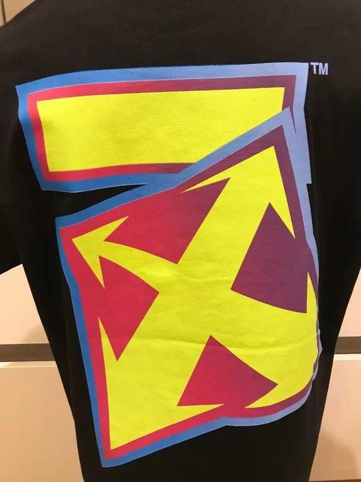 OFF-WHITE c/o VIRGIL ABLOH degrade thund slim тениска: S, XL и XXL