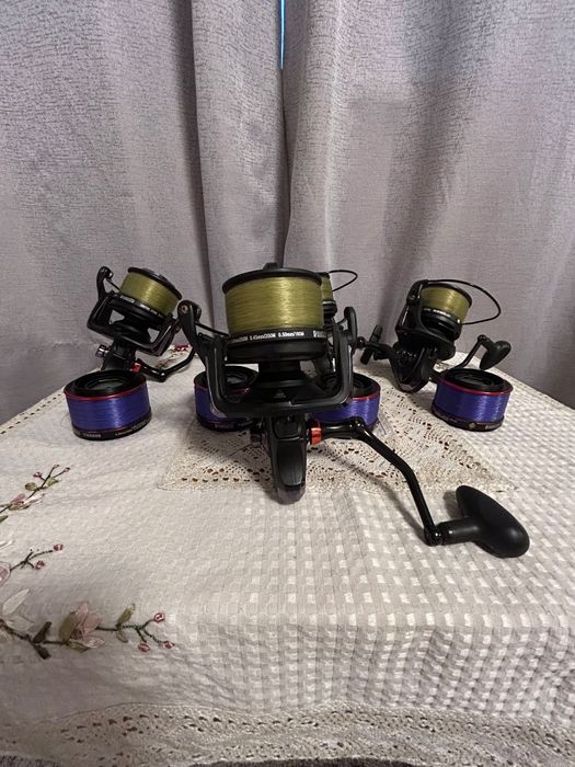 Set 4 Mulinete Crap / Somn Hakuyo YH 8000+ Tamburi de rezerva