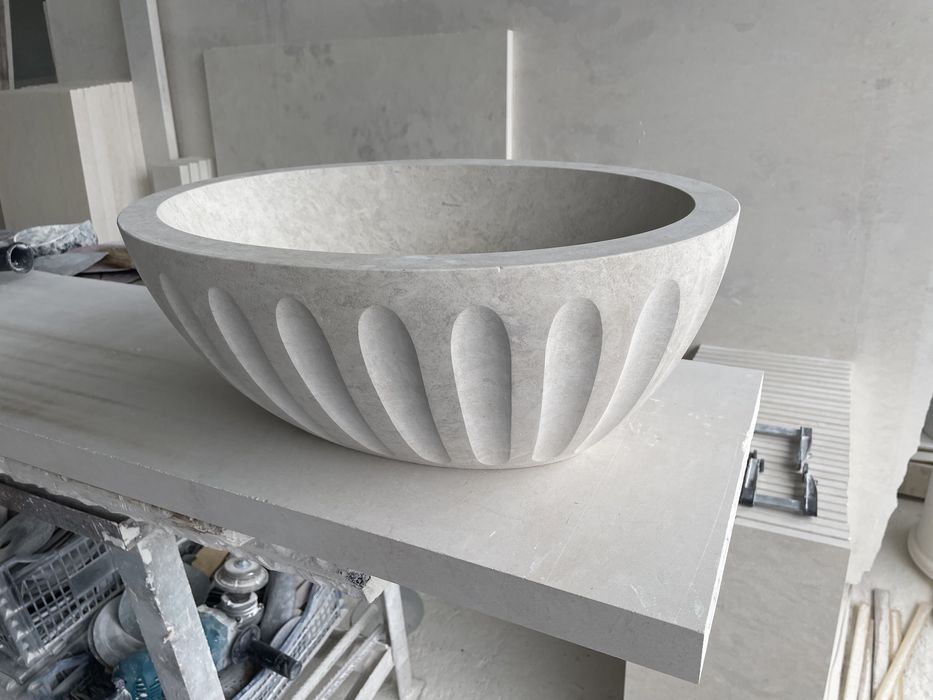 Каменна мивка варовик