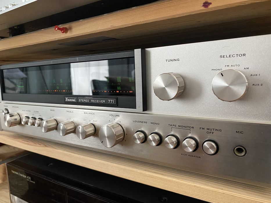 Sansui 771 – Receiver vintage de colecție