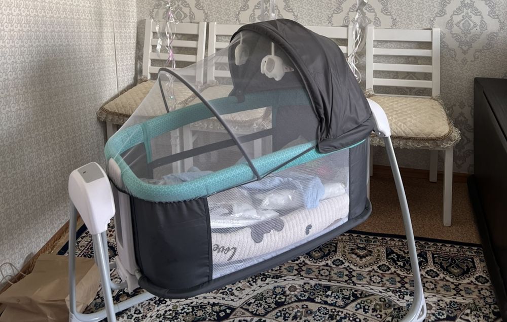 Детский кровать -люлька, манеж