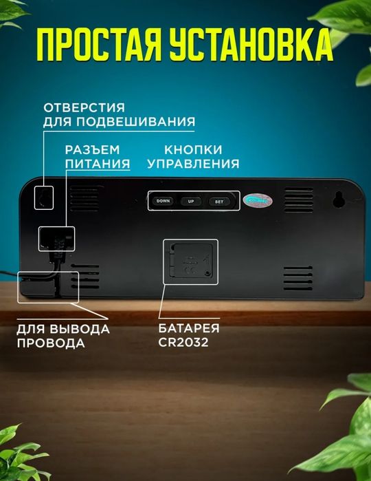 Цифровые часы. Новые в коробке