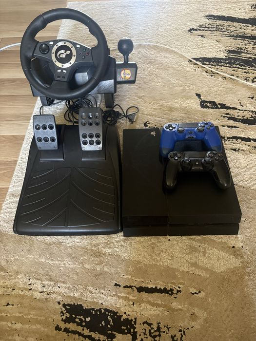 Playstation 4+ Volan cu pedale cadou