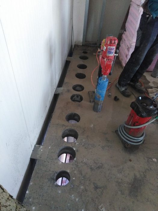 Taiere pereti beton ,placi de beton, etc,  gaura hota, slit pereți